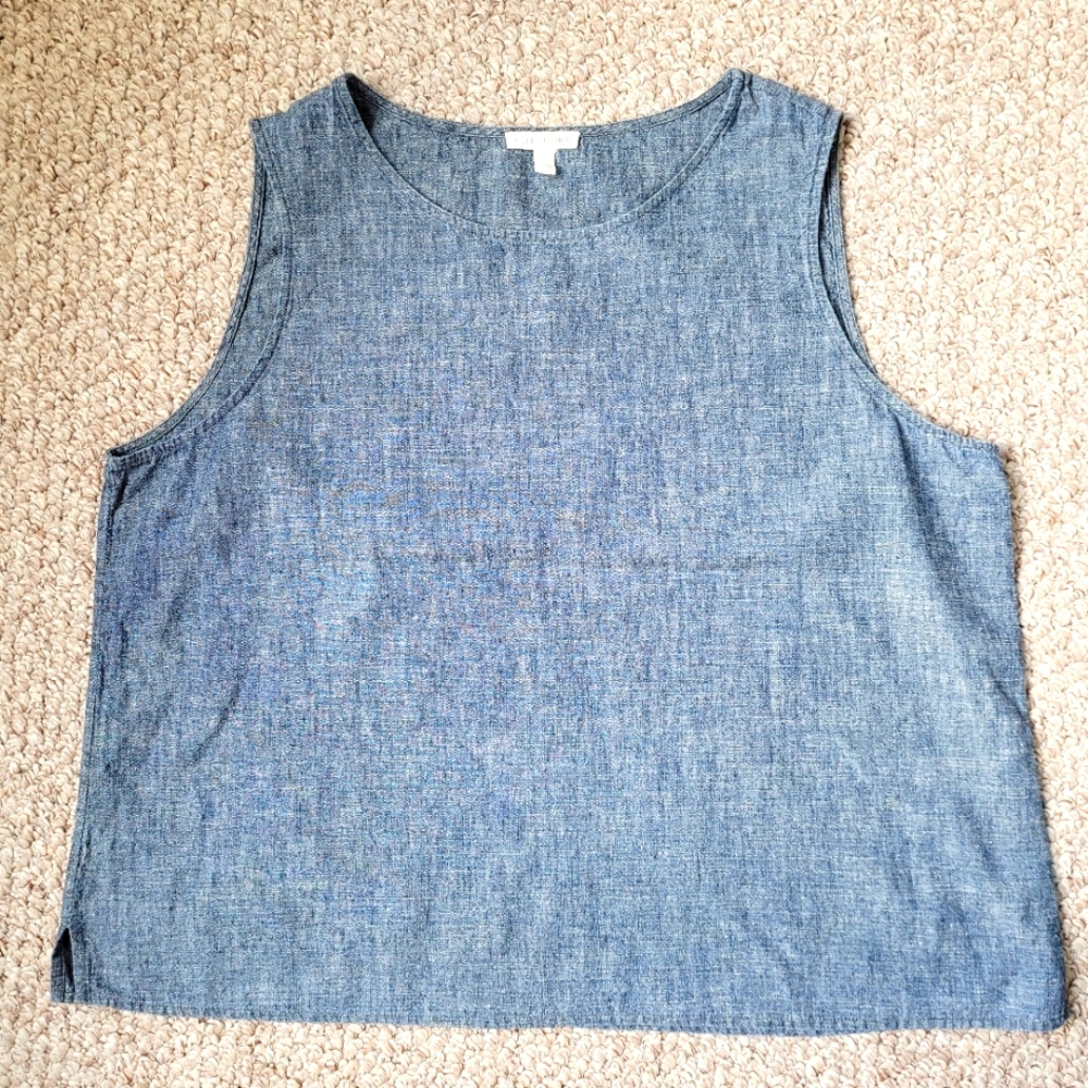 Eileen Fisher organic cotton sleeveless top